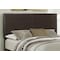 Monarch Specialties Bed, Queen Size, Platform, Bedroom, Frame, Upholstered, Pu Leather Look, Wood Legs, Brown I 5910Q - alternate 3